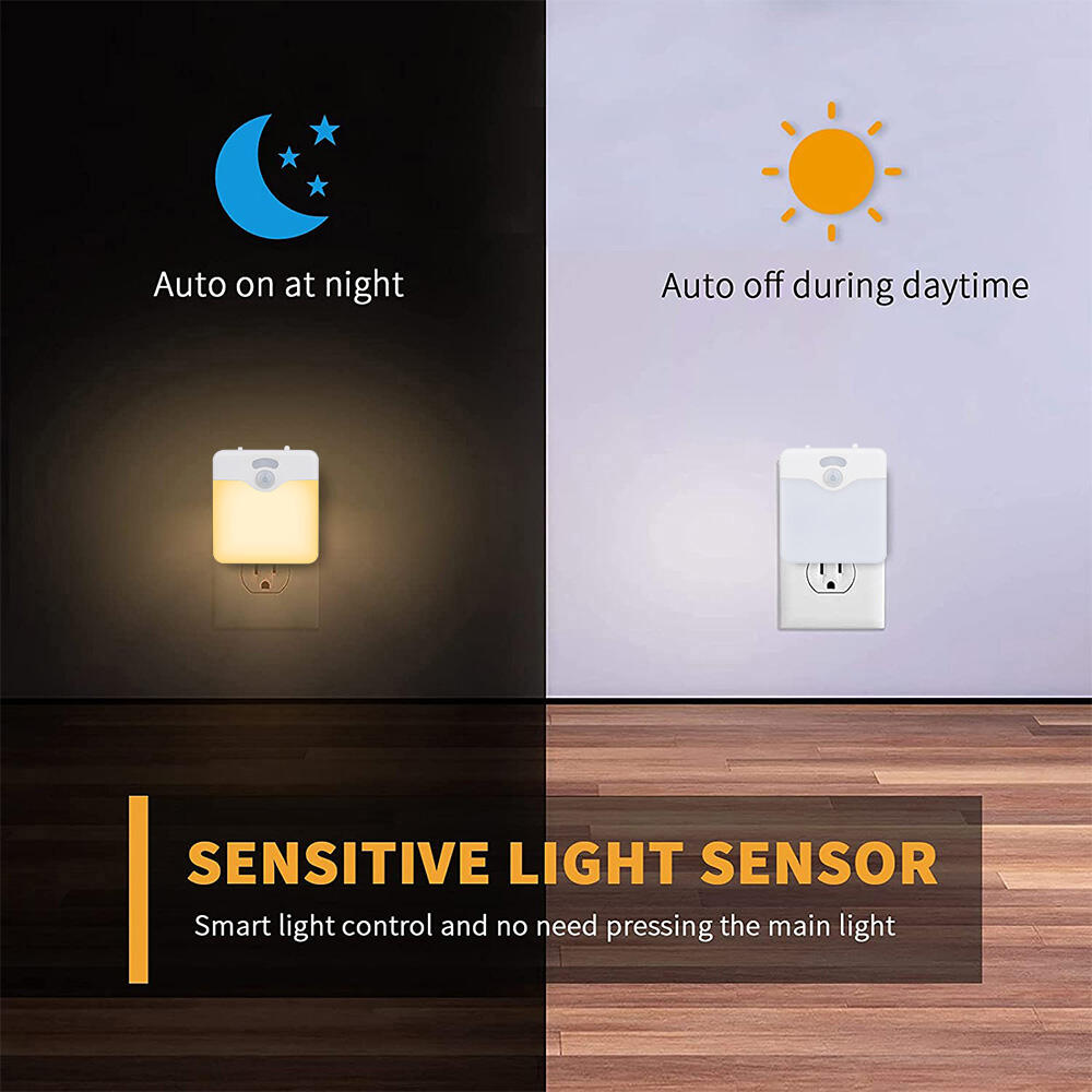 motion sensor led night light uk eu plug dimmable wireless lamp for kids room energy efficient dusk to dawn sensor stairway lamp-44