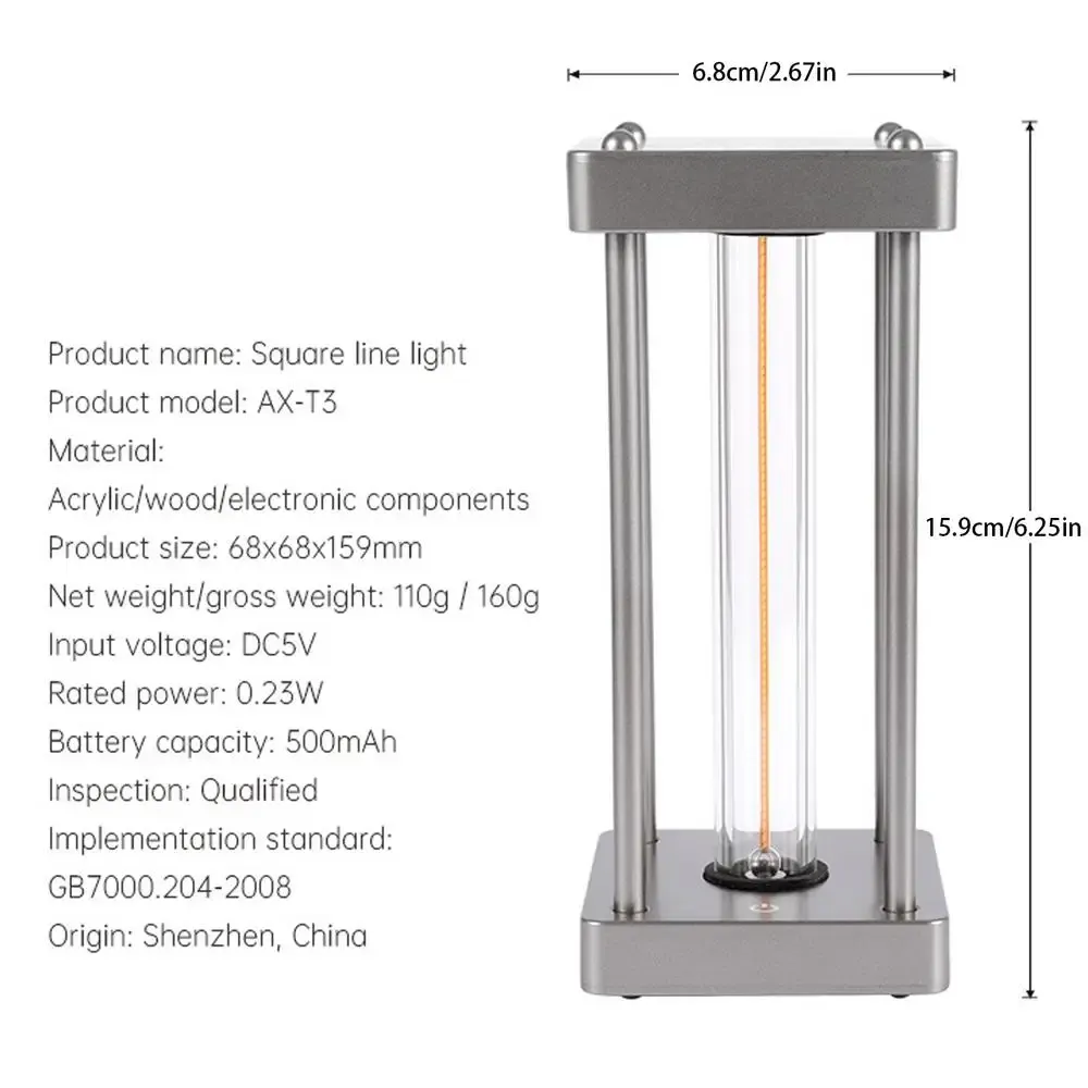 led touch switch creative square quantum night light-38