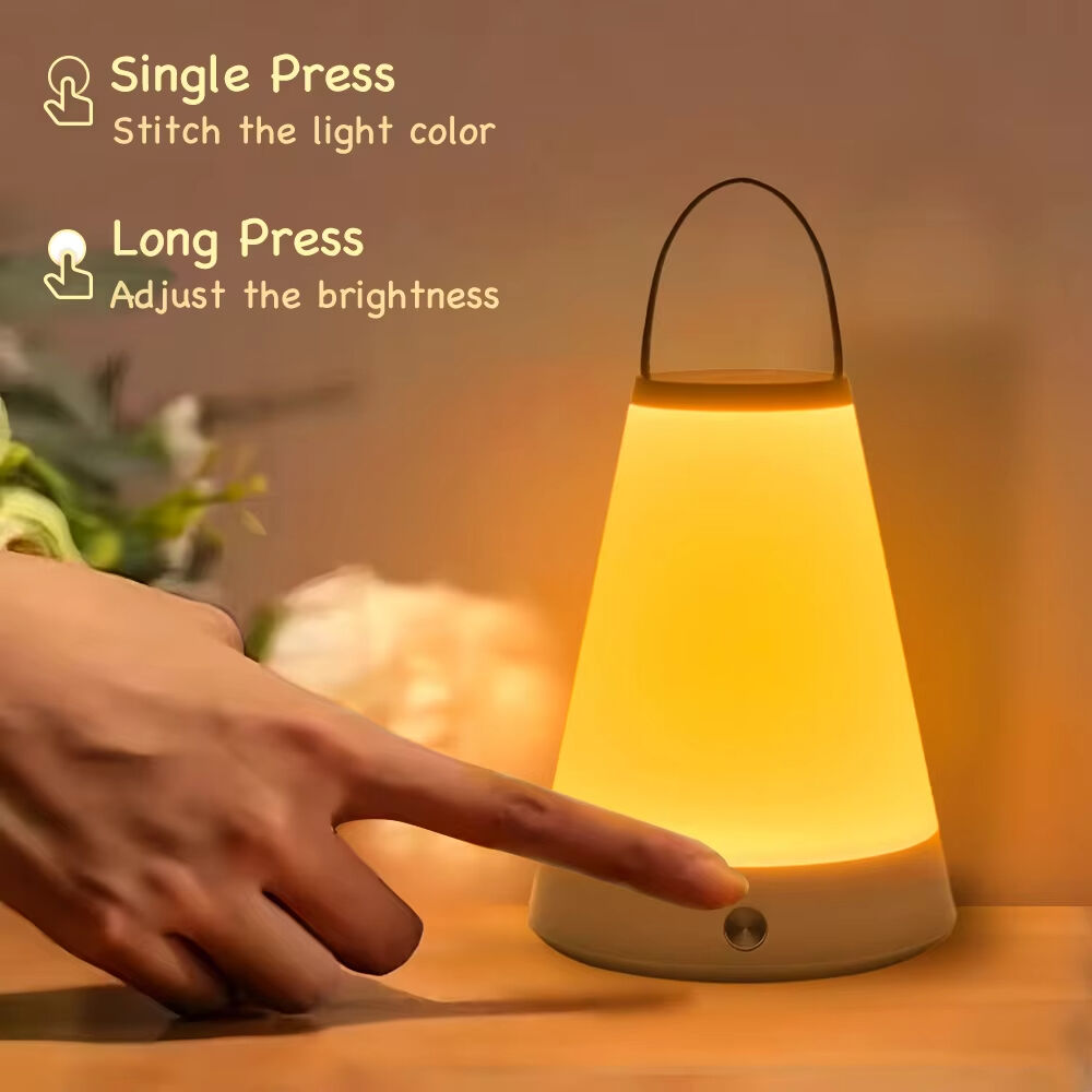 مصباح سرير قابل للشحن بتصميم ضوء LED لمهرجان الهالوين