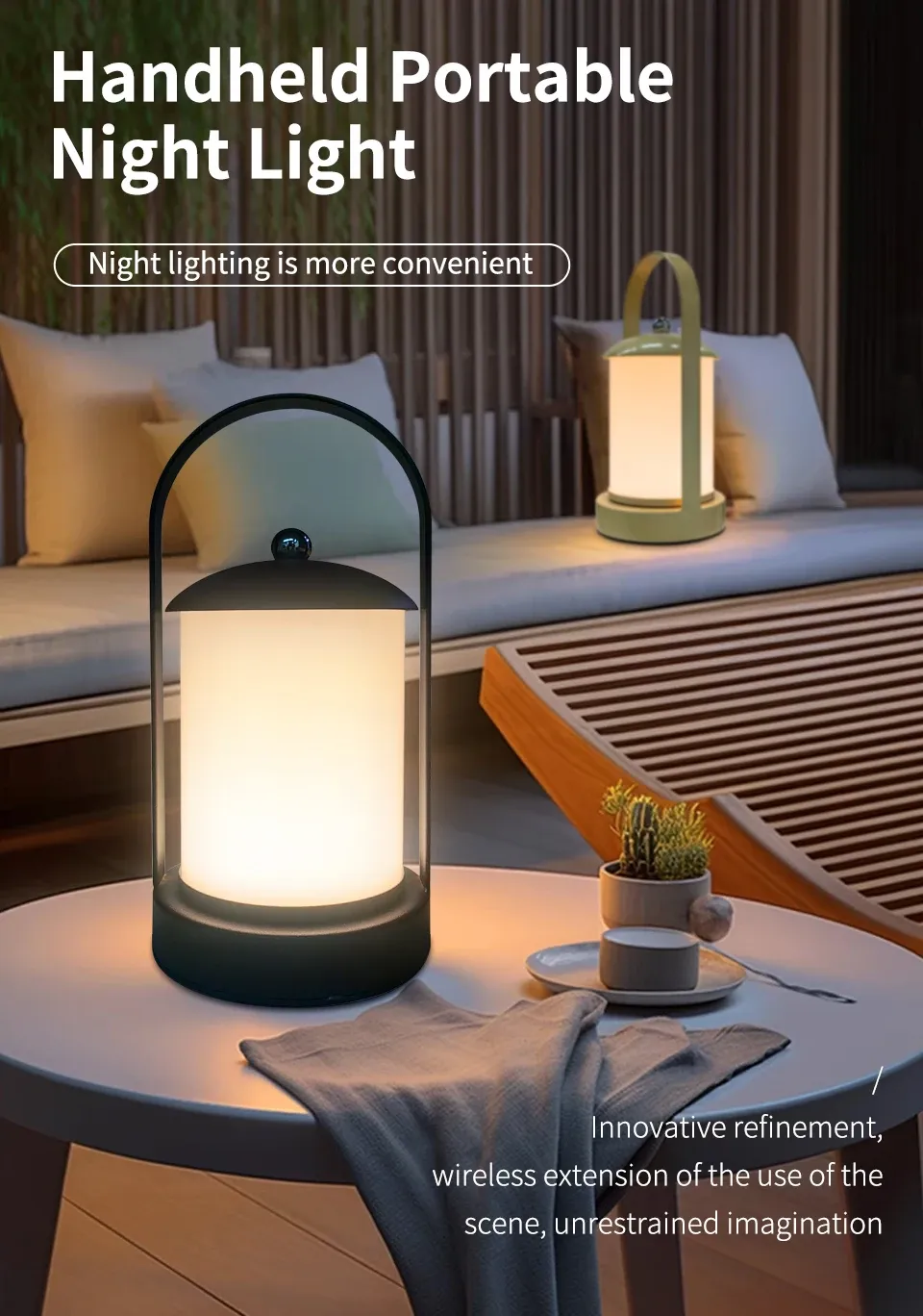 led outdoor table lamp waterproof 2000mah rechargeable cordless desk lamp touch dimmable night lamp led portable lantern lamp-39