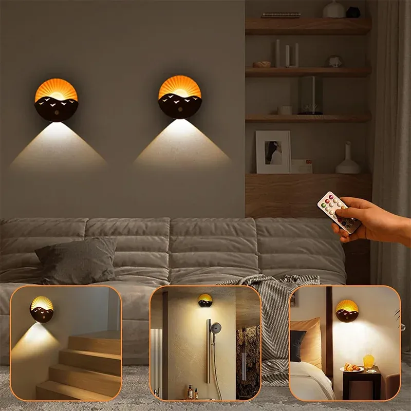 motion activated led night light-7
