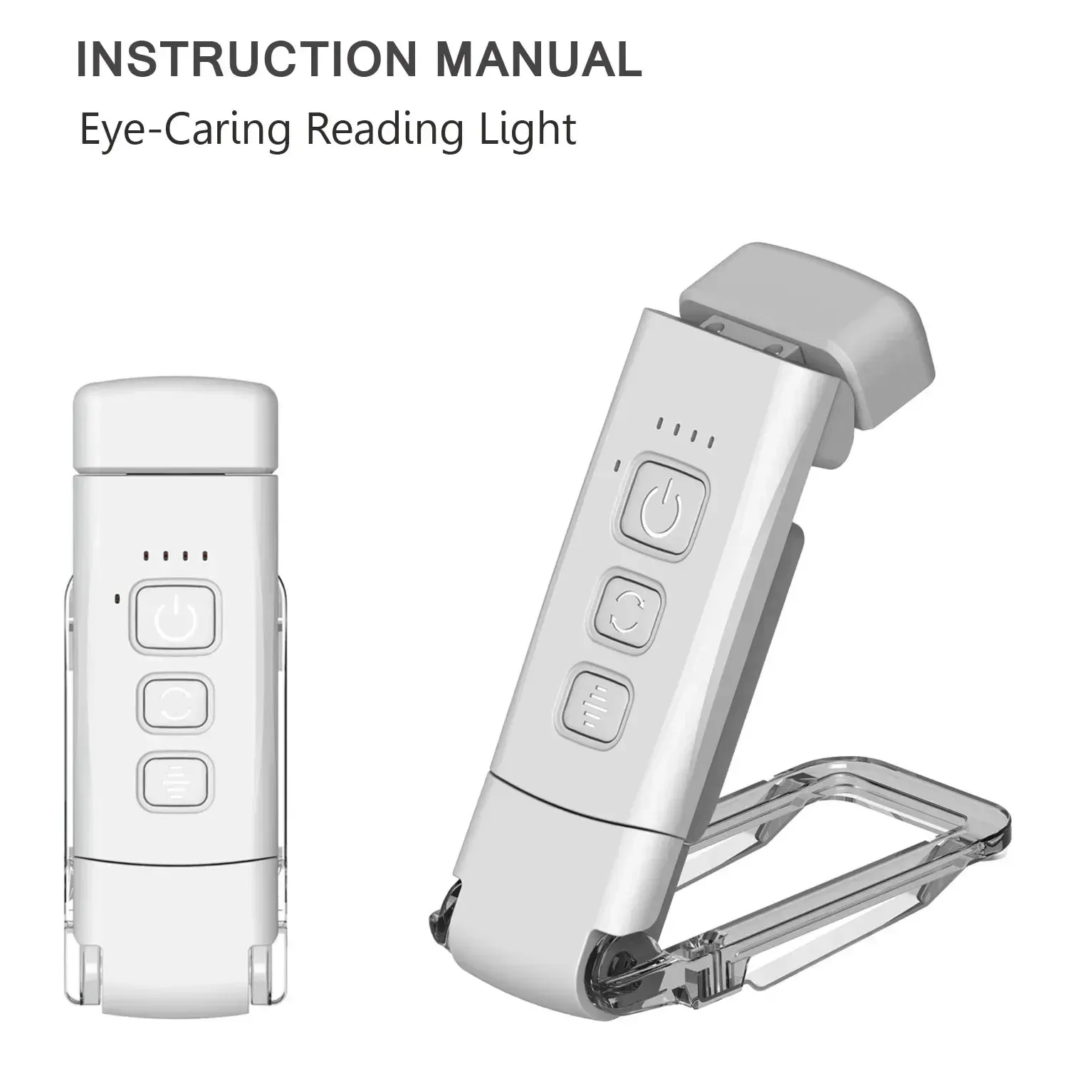 mini light reading clip book light with timer rechargeable clip on bookmark book light led read light portable bedside desk lamp-38