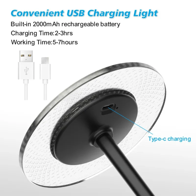 diy ambient table lamp usd type c charging dimmable multimodal change-41