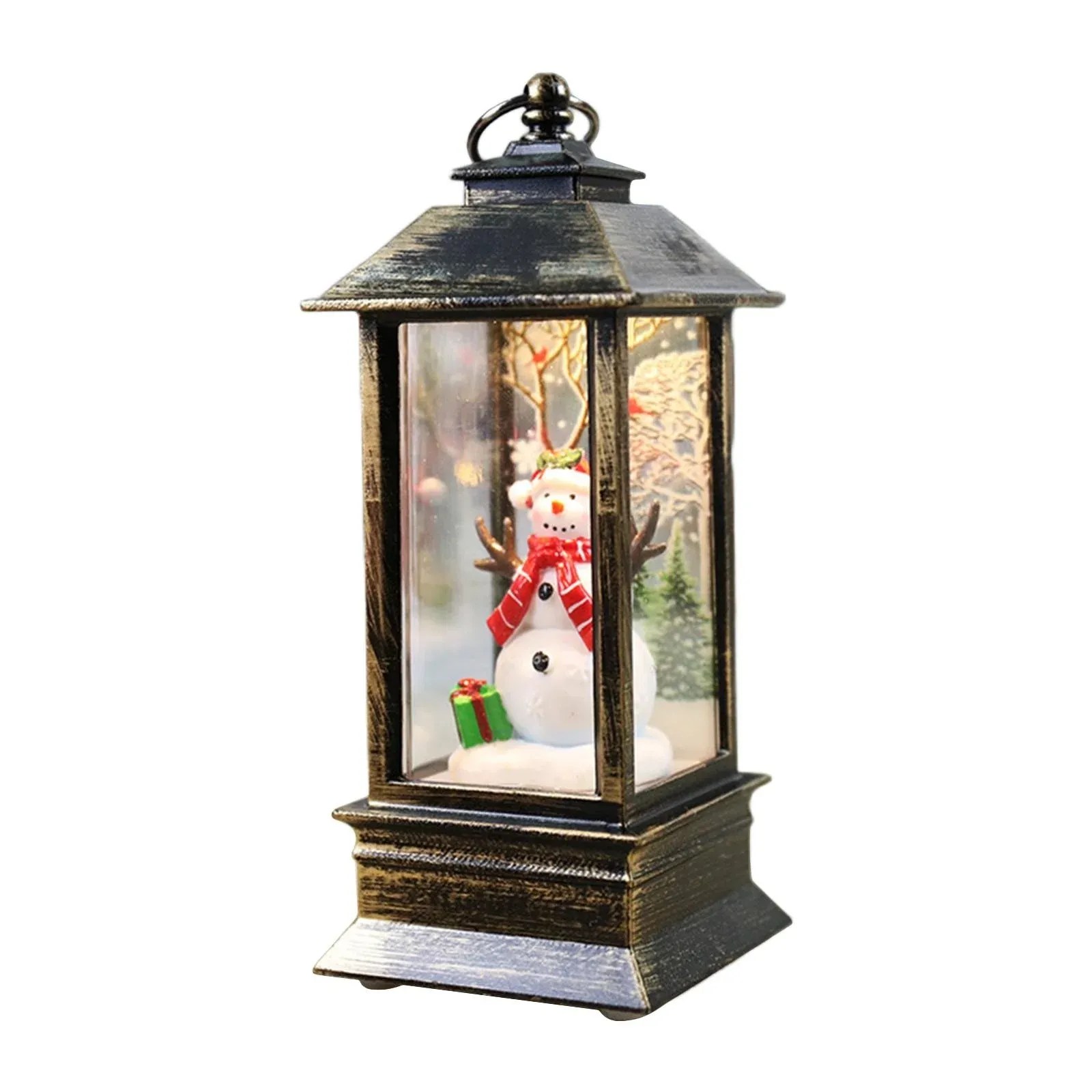 merry christmas decoration christmas lanten led globe hanging vintage santa lamp snowman tea led lantern light castle-69