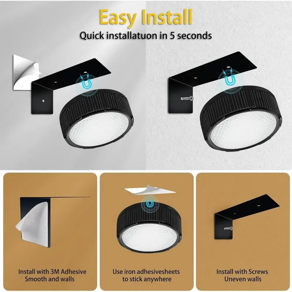 remote control adjustable battery powered painting lamp-10