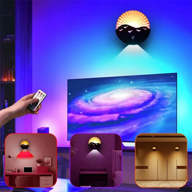 motion activated led night light-4