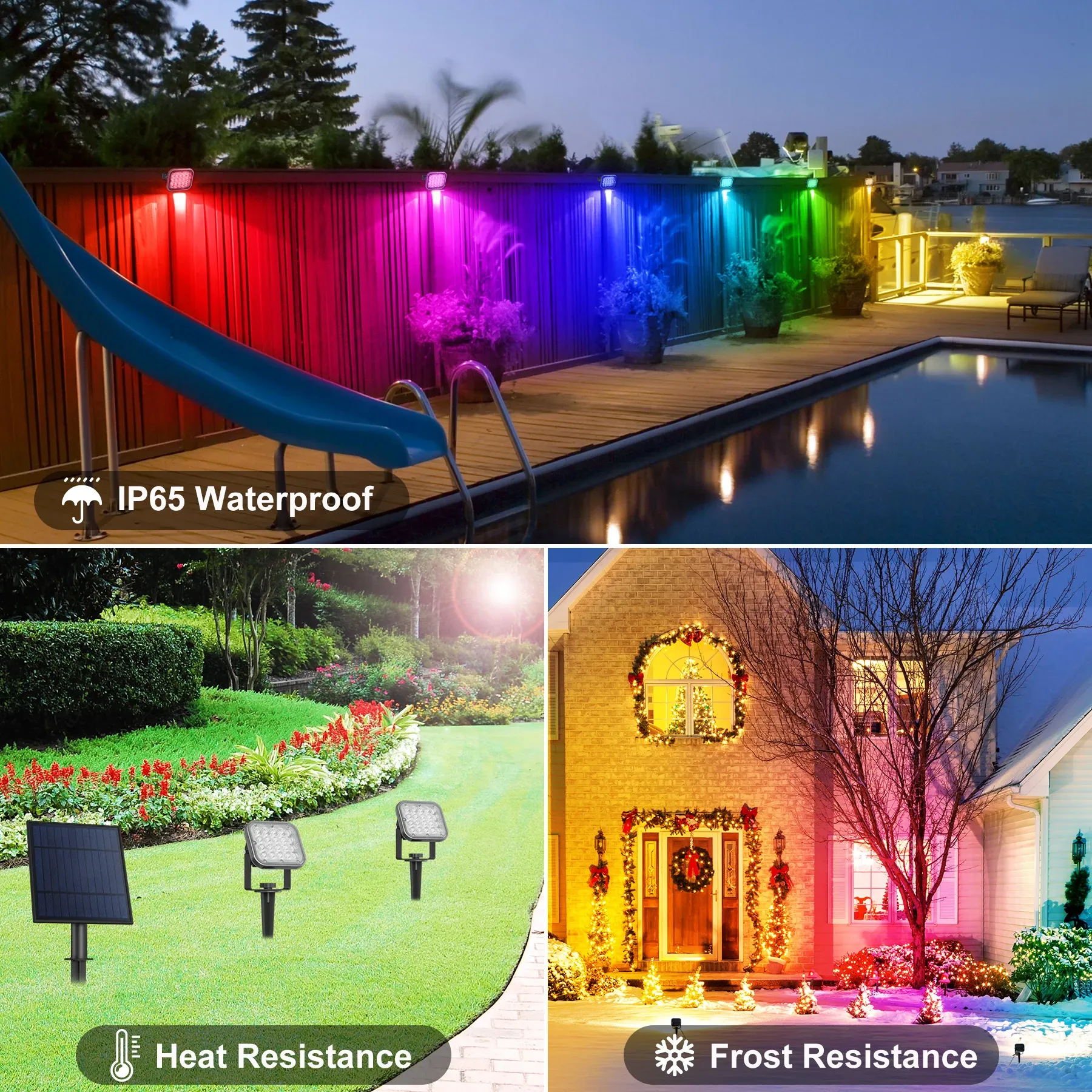 4 in 1 smart landscape spotlight waterproof rgb app control floodlight outdoor led spot lamp for garden lawn wall tree decor-50