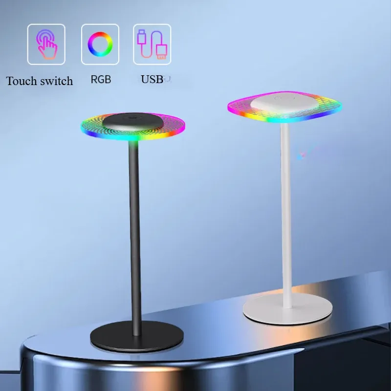 diy ambient table lamp usd type c charging dimmable multimodal change-38