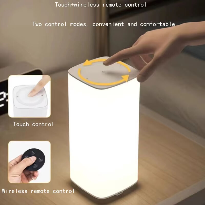 Luce notturna atmosferica RGB Controllo remoto Touch Luce per studenti celebrità di internet Luce per camera da letto Illuminazione per stanze Luce compagna