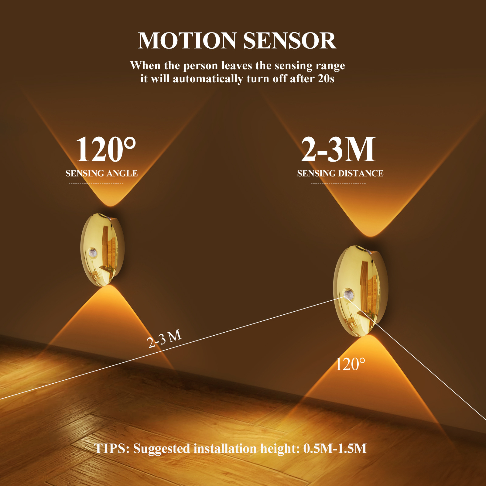 LED-Sensorleuchten im Innenbereich: Leichte Helligkeit, jederzeit und überall