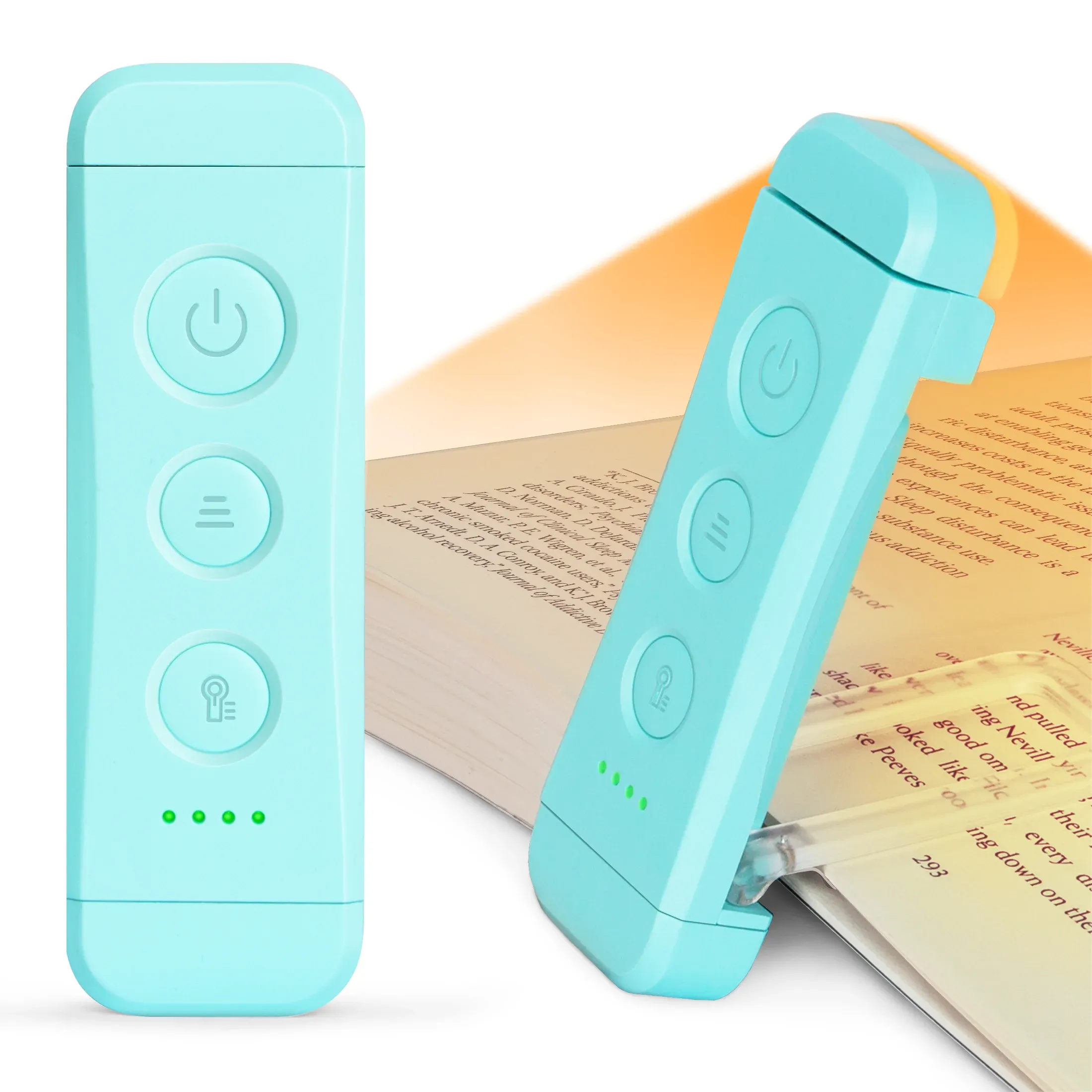 usb rechargeable book light for reading in bed portable clip on led reading light clip desk light bookmark read light night lamp-46