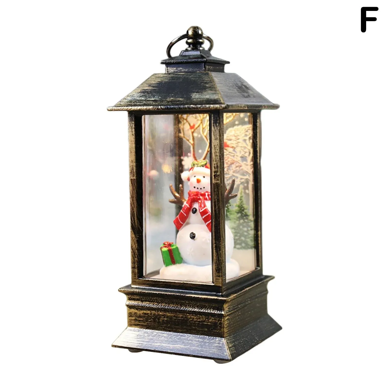 merry christmas decoration christmas lanten led globe hanging vintage santa lamp snowman tea led lantern light castle-67