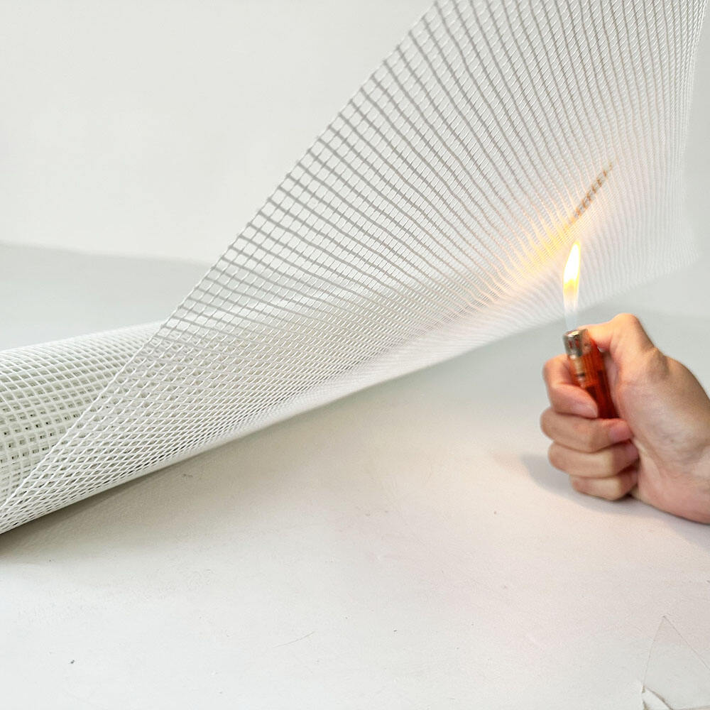 Rete in fibra di vetro antinfiammabile