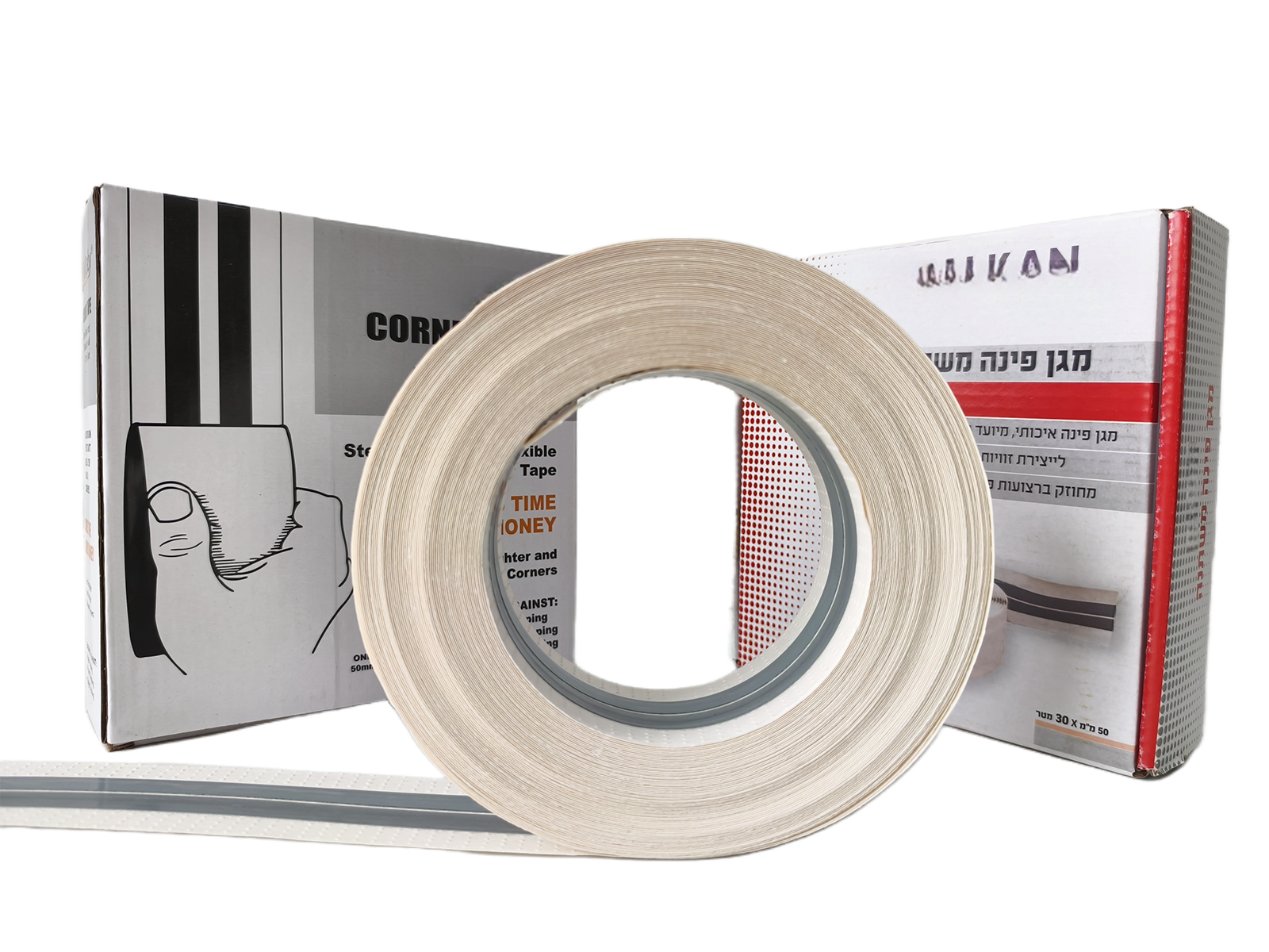 Nastro angolare metallico flessibile