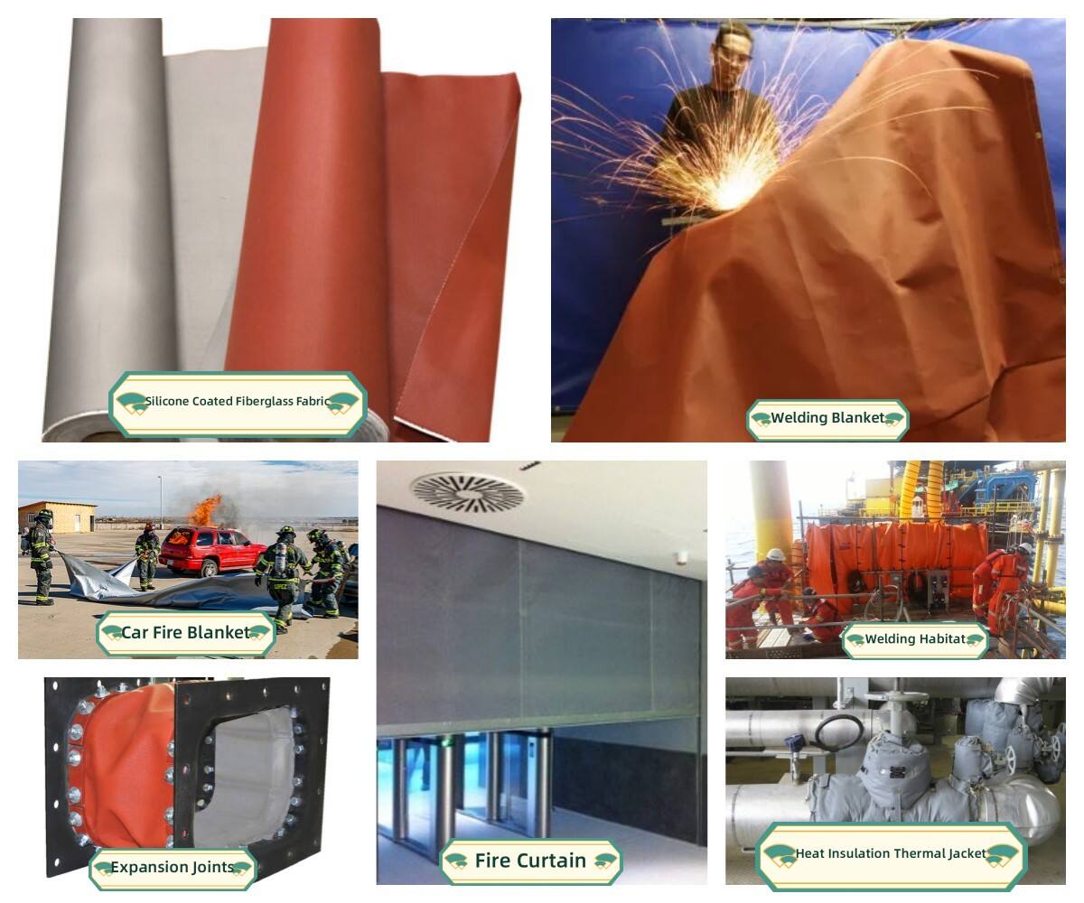 Silikonbeschichtetes Glasfasergewebe: Die Zukunft feuerbeständiger Materialien