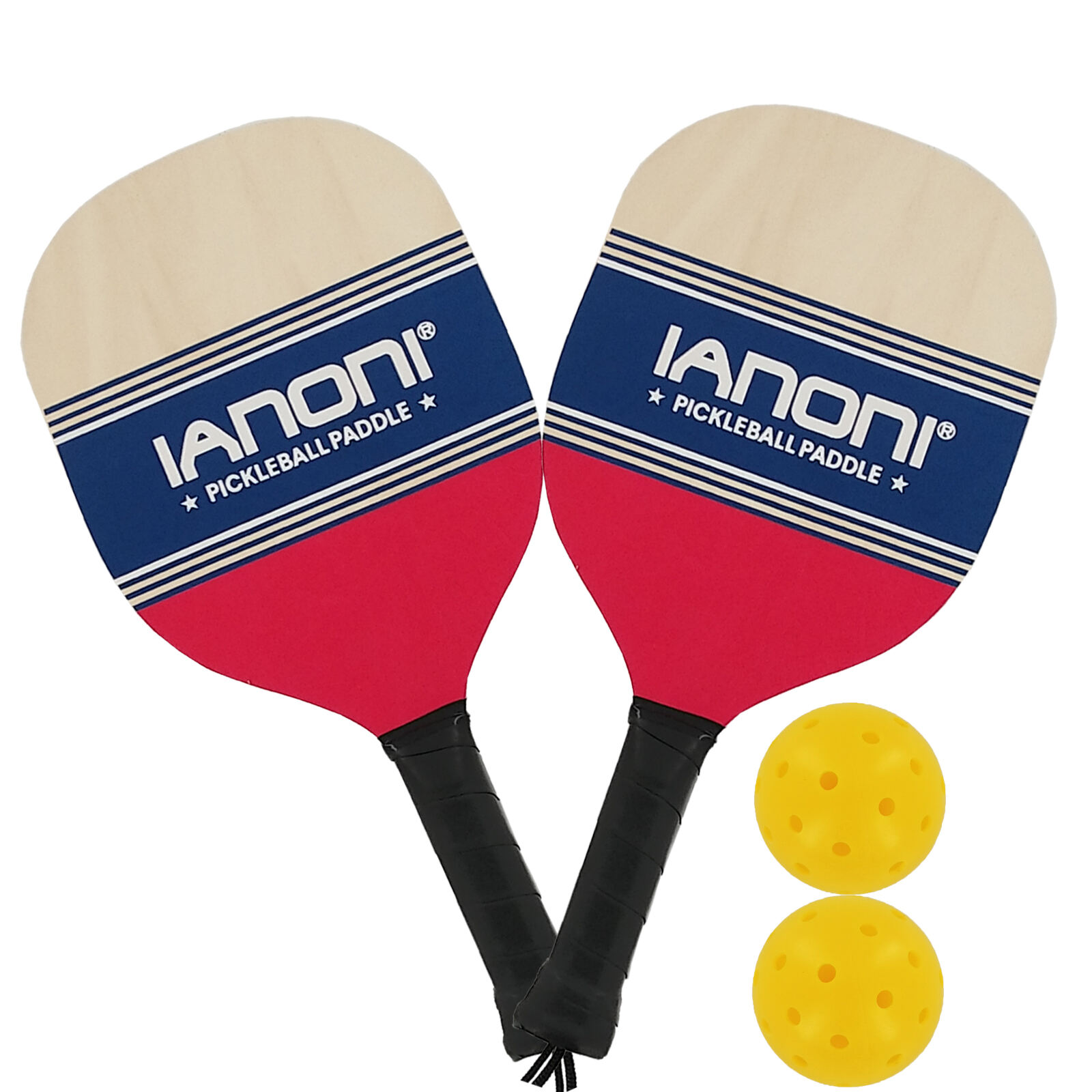 WPP01 Poplar Wood pickleball paddle