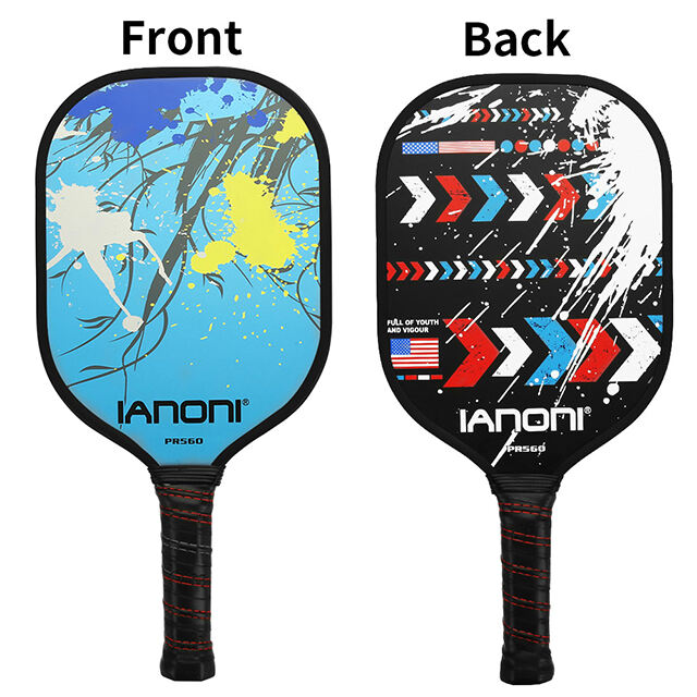 PR560 Carbon Fiber Paper Honeycomb Pickleball Paddle