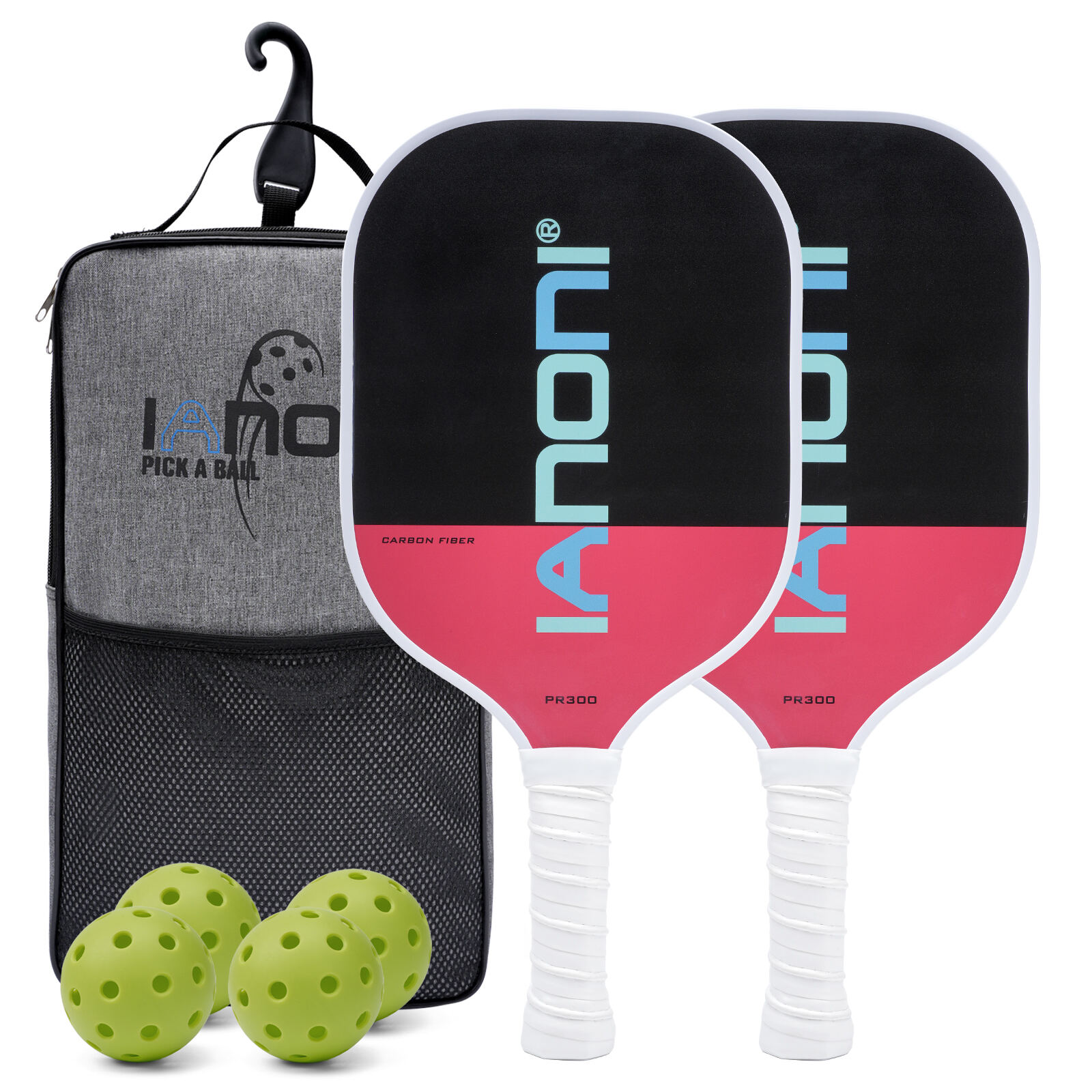 PR300 Fiberglass PP Honeycomb Pickleball Paddle