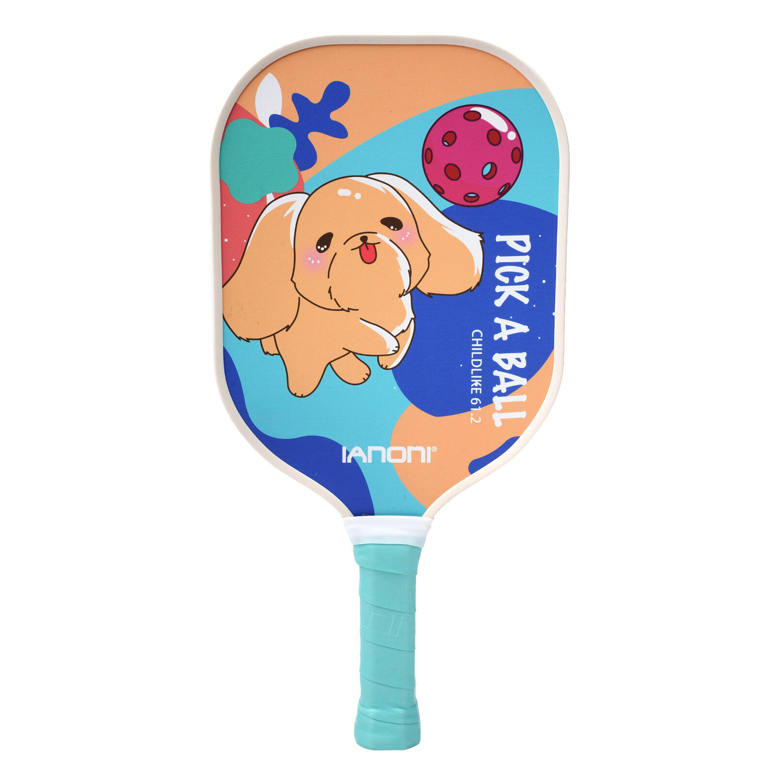 CHILDLIKE 61.2 Children Paddle Fiberglass PP Honeycomb Pickleball Paddle