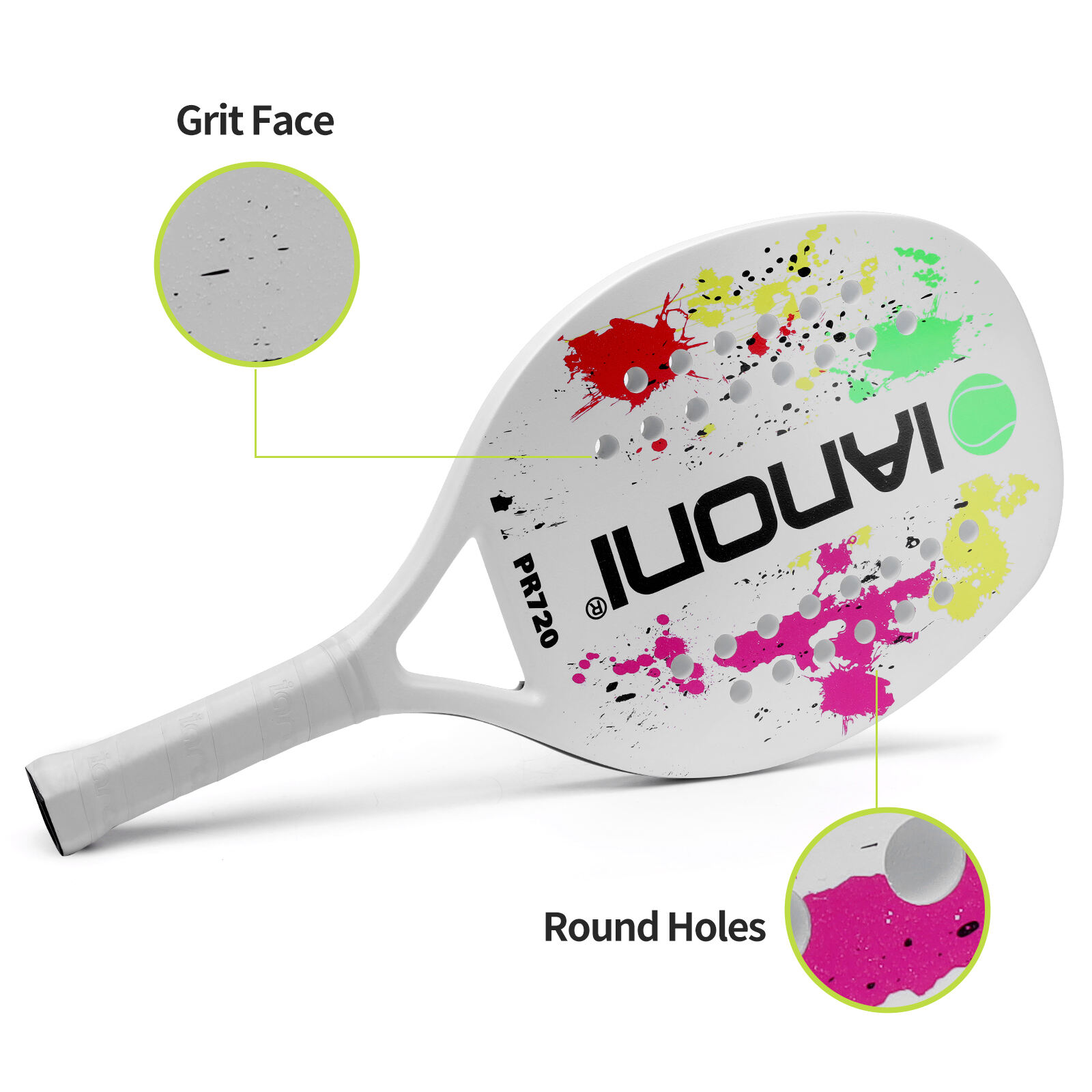 IANONI PR720 Beach Tennis Racket manufacture