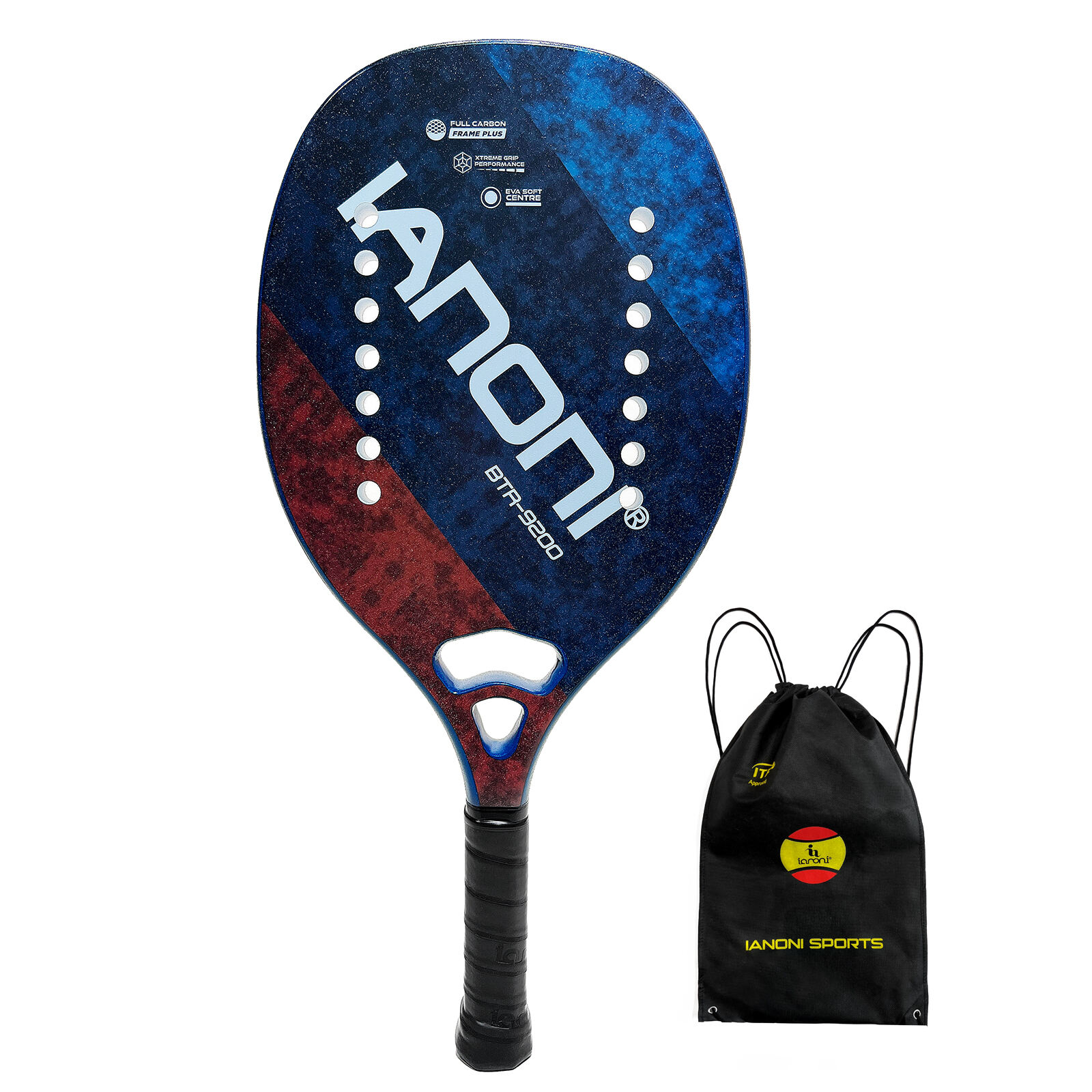 IANONI PR9200 Beach Tennis Racket Set