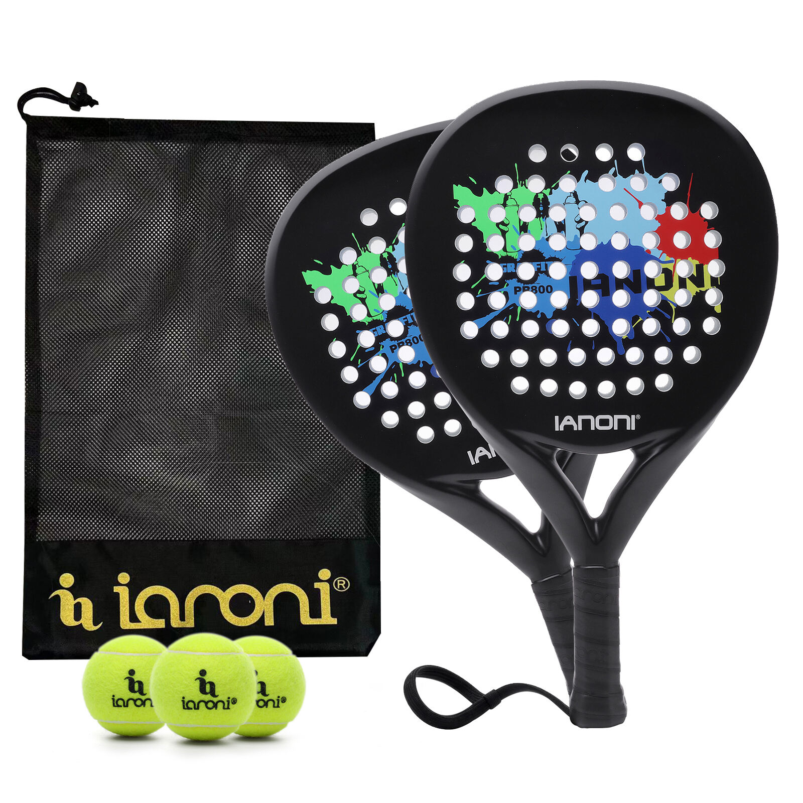 IANONI PR800 Padel Racket Set