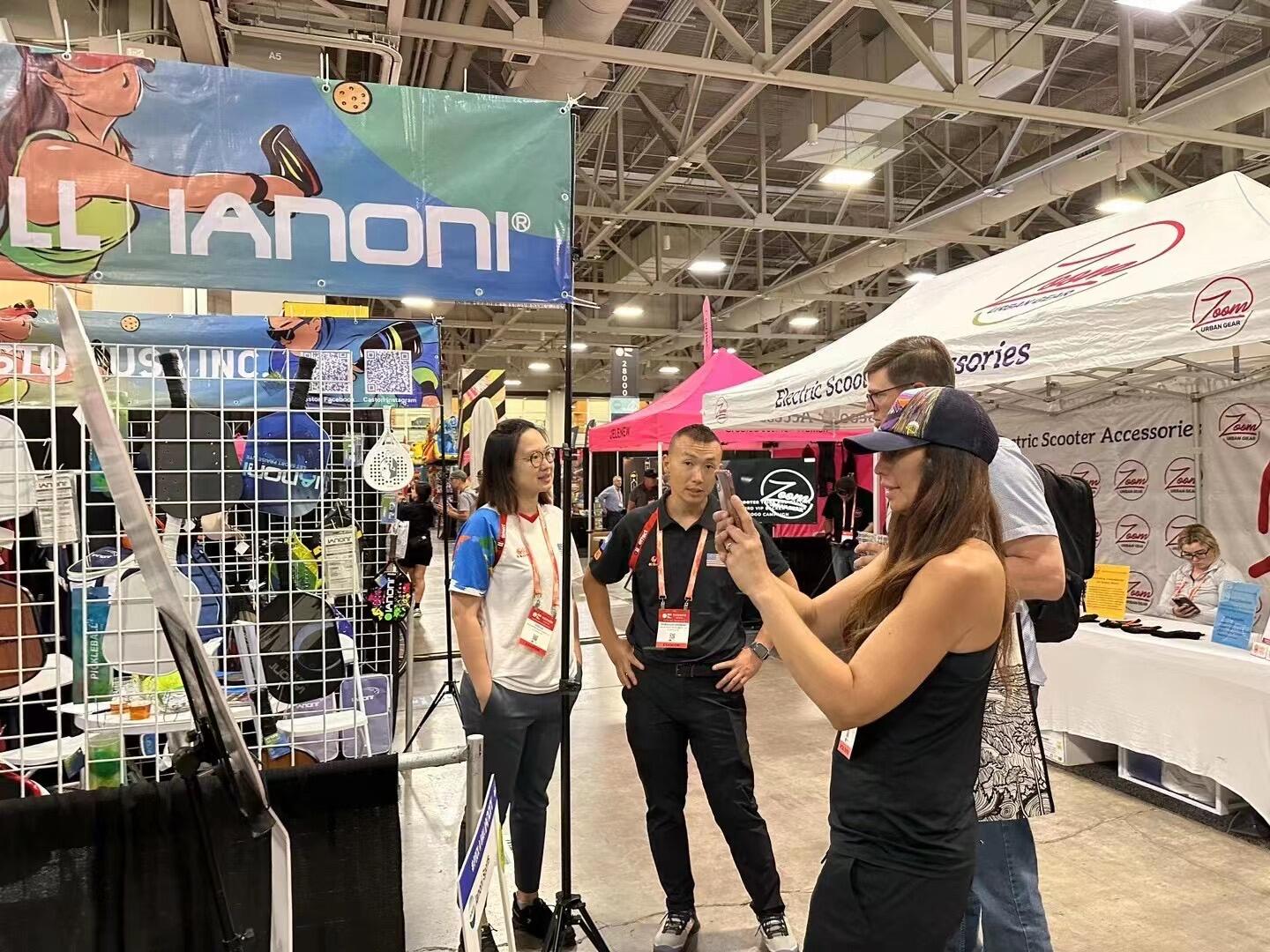 “Let Sport Praise Life” IANONI appears at the Salt Lake City Exhibition