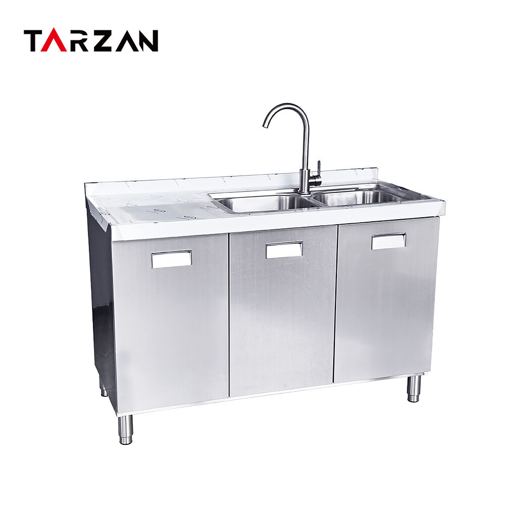 Kitchen Sink Cabinet With Water Tap
