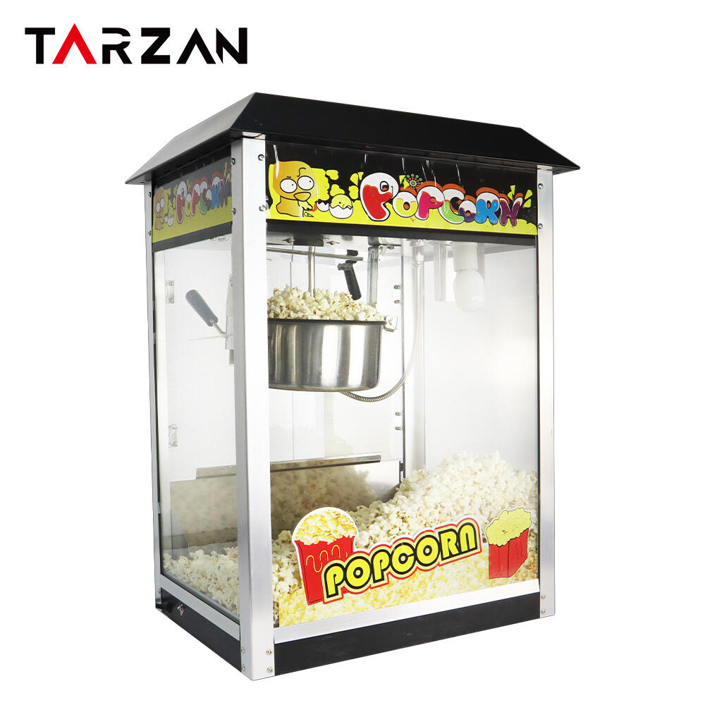  Popcorn Machine Industrial 8OZ Electric Party Oil Popped Commercial Popcorn Maker