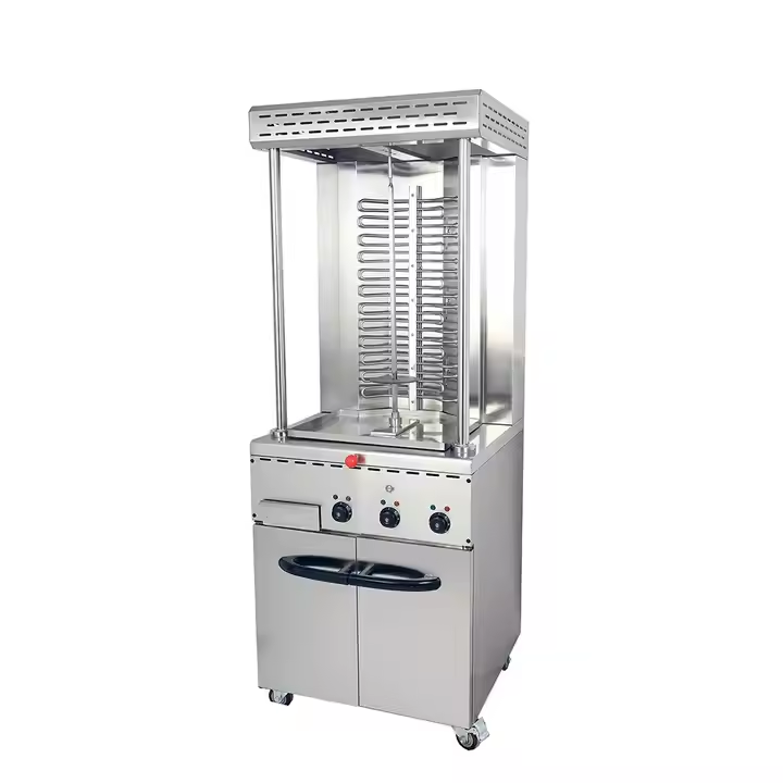 Automatic Rotating Gas Shawarma Machine