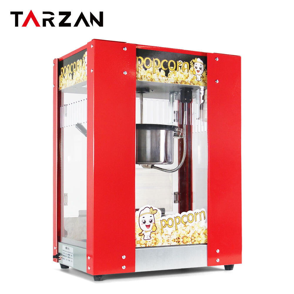 Commercial Automatic 8oz Popcorn Machine Single Kettle Popcorn Making Machine Maquina de palomitas de maiz