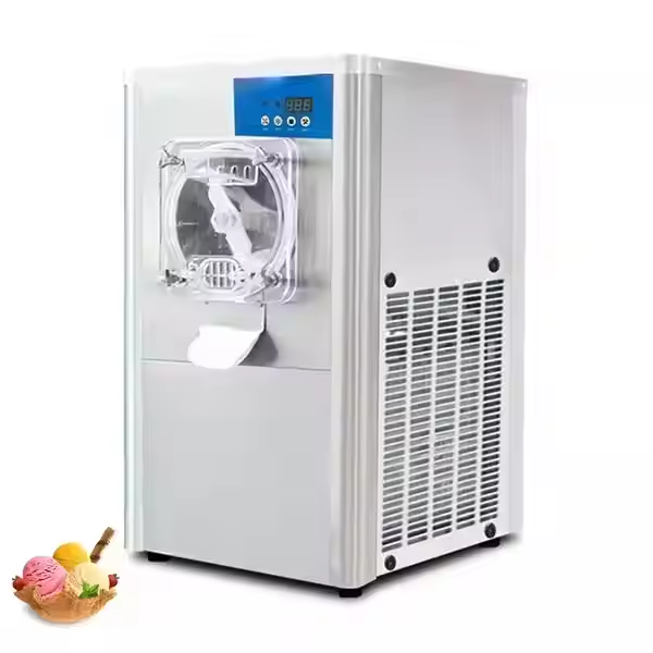 Commercial Automatic Hard Ice Cream Maker Equipment 16 Liters Ice Cream Machine