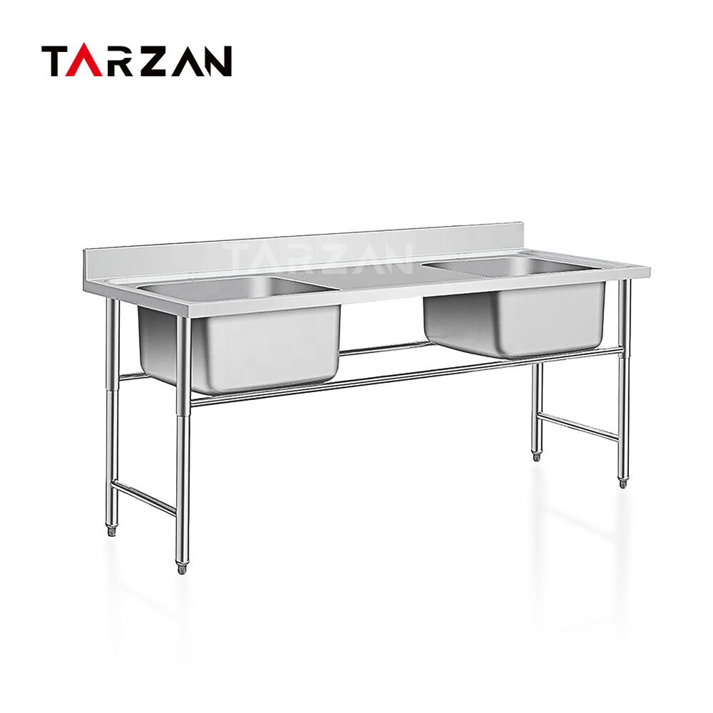 ظرف دو قاشقی آشپزخانه ای از فولاد ضد زنگ