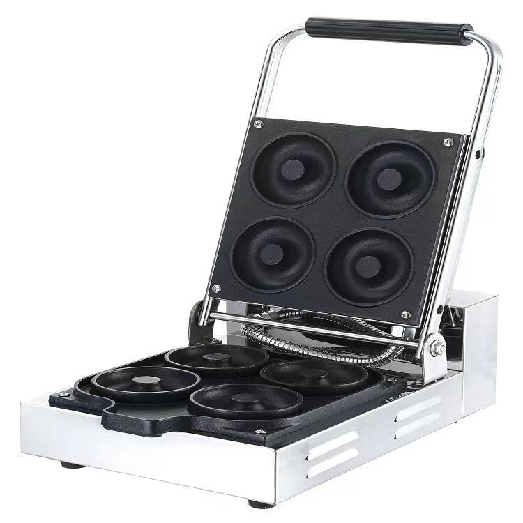 Commercial Electric Machine Donuts Professionnel 4 Holes Donut Baking Machine Mini Donut Maker