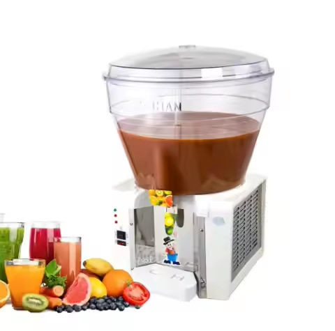 50L Big Bowl Juicer Dispenser Commercial Commercial Cold Press Juicer With CE Beverage Dispenser