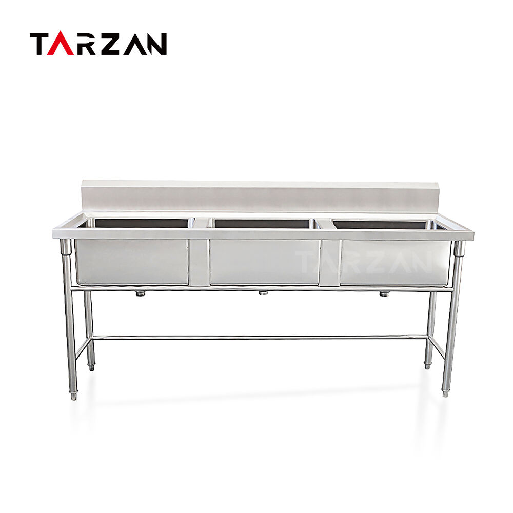سینک آشپزخانه ای از فولاد ضد زنگ