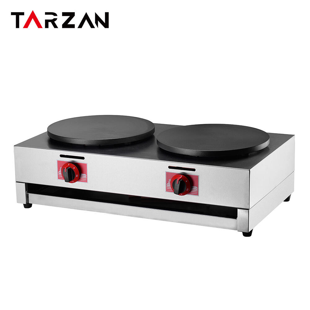  Commercial Gas Type Stainless Steel Automatic Gas Crepe Making Machine/crepe Machine Maquina para hacer crepes