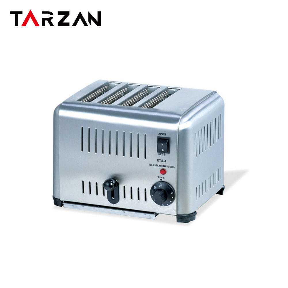Commercial 4 Slice Electric Toast Bread Machine 