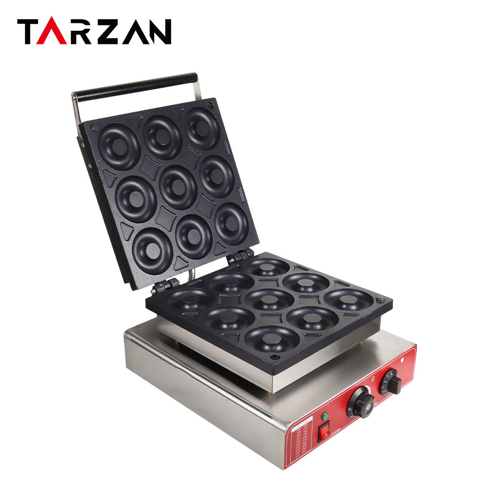 Commercial Donut Machine With Non-stick Plate Stainless Steel Donut Ball Shape Making Machine Maquina para hacer donuts