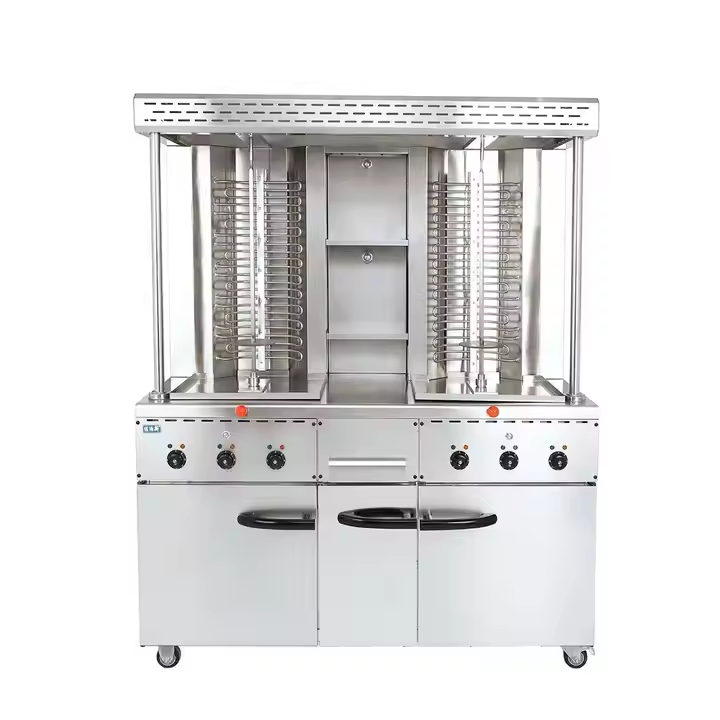 Automatic Rotating Gas Shawarma Machine