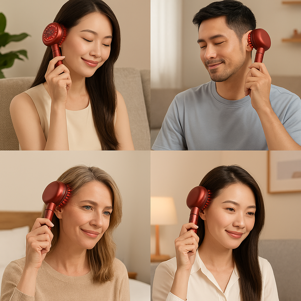 Jamooz là nhà xuất khẩu máy massage đầu.