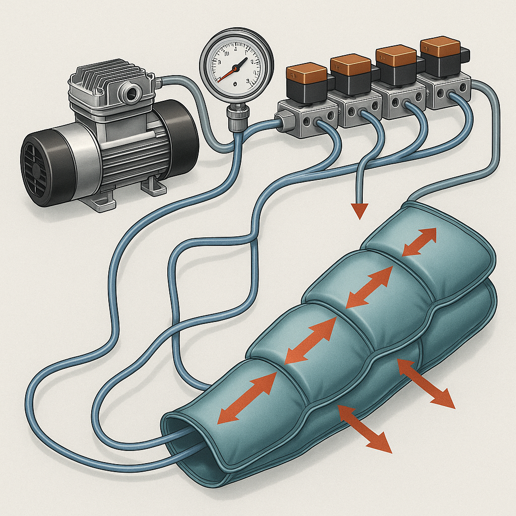 Exportador de Massagadores de Compressão de Ar Jamooz - Expandindo Fronteiras e Garantia de Qualidade