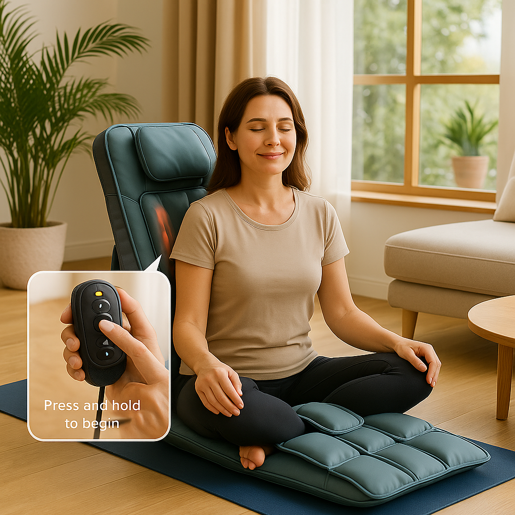 Relaxation Redefined: Comfort First Body Massager by Jamooz.