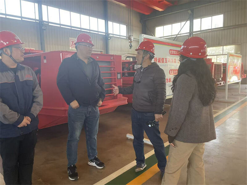 Senior representatives from Peruvian mining companies visited Tuoxing's production base