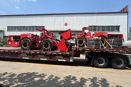 Quality builds trust: three TC-100 underground loaders set off for Kazakhstan