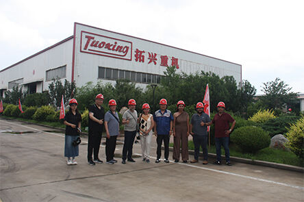 On-site visit by Mexican mining partners