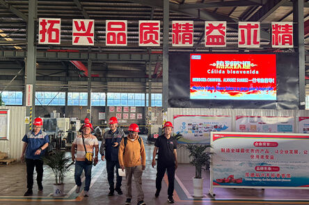Peruvian customer delegation visits Tuoxing factory, highly recognizes product strength and quality