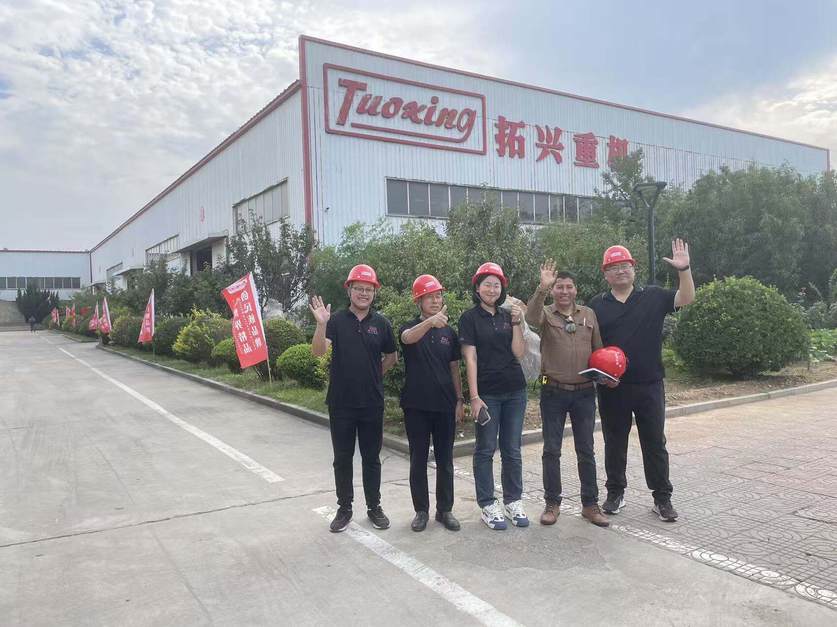 Peruvian Mining Delegation Visits Tuoxing Factory for Custom Underground Equipment Inspection | Tuoxing