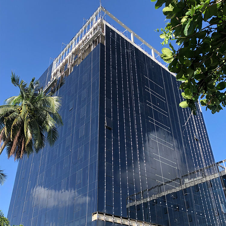 SunFrame Facade Projects around the world