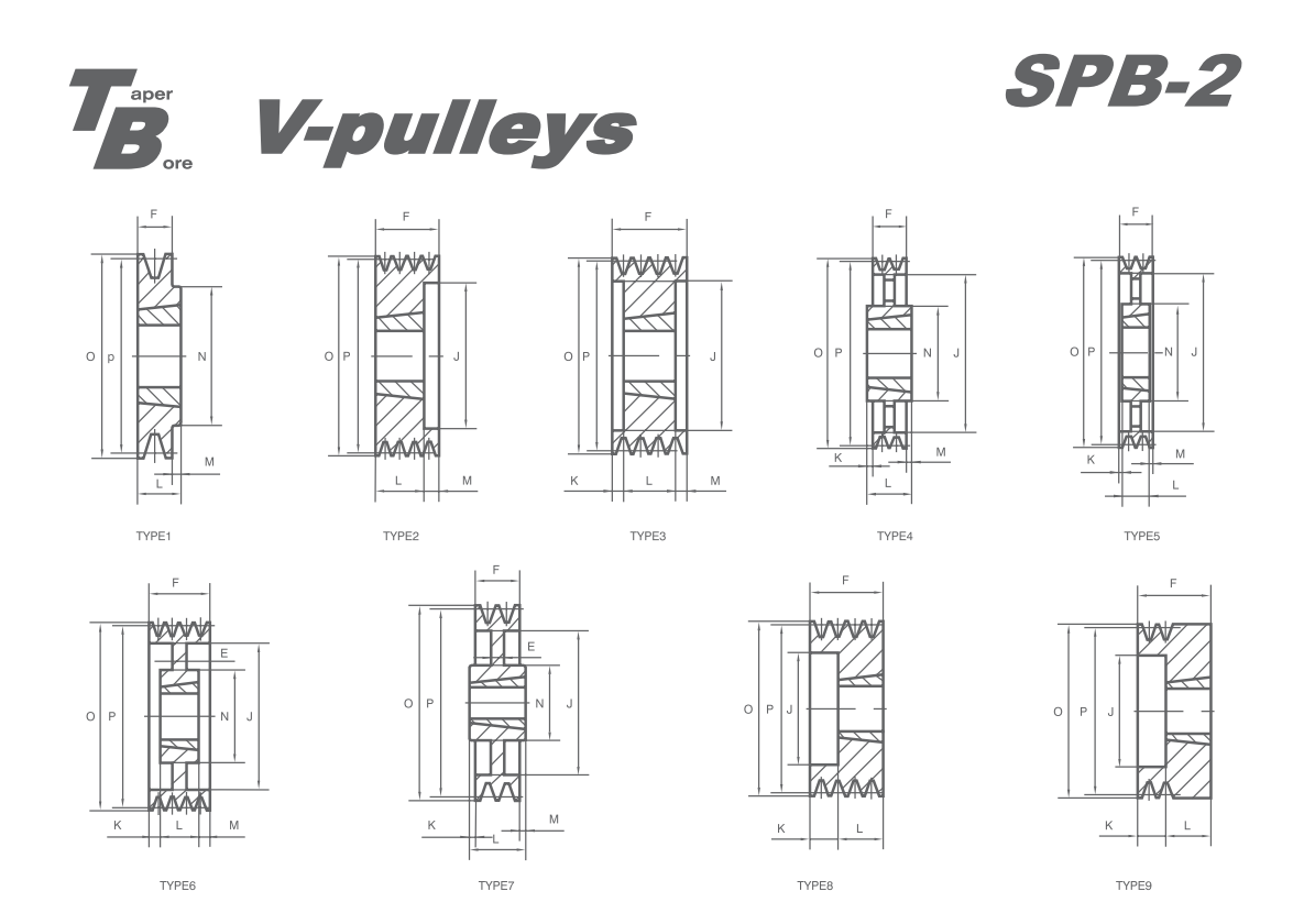 spb btl v pulleys512-4